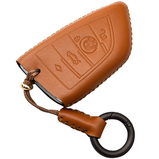 适用宝马三系钥匙套宝马325li钥匙套i3/5系车钥匙扣保护套牛皮