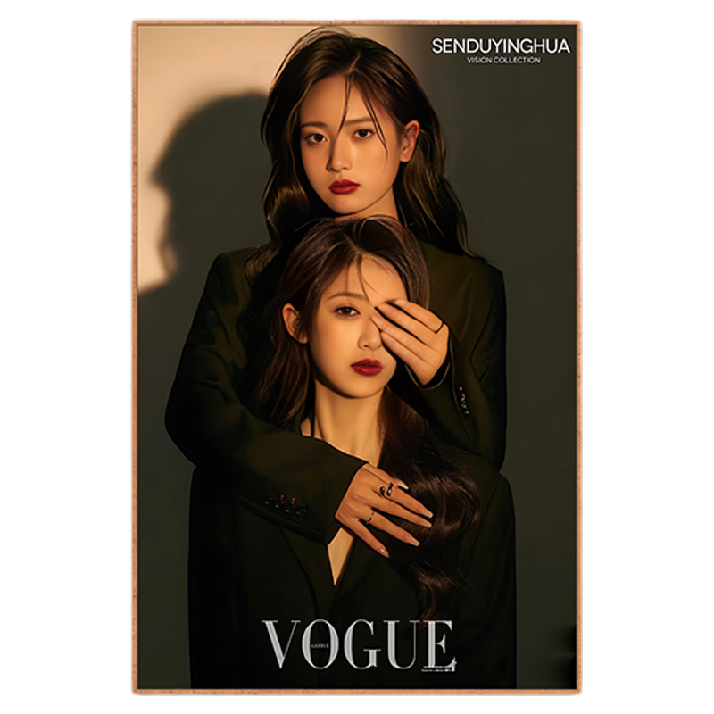 个人写真形象照艺术照放大闺蜜照相框大尺寸落地婚纱照挂墙高级感