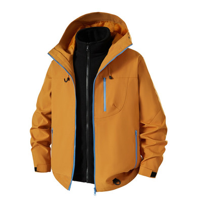 啄木鸟三合一冲锋衣男女新款