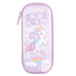 【天猫U先】晨光EVA小学生笔袋随机款式卡通3D文具盒牛津布可爱一年级大容量铅笔盒幼儿园男孩女孩用简约