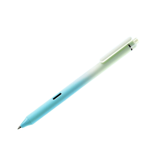 点石极光中性笔DS-0171静音按动速干笔学生用高颜值笔0.5子弹头考试碳素黑笔签字笔办公用大容量水性笔芯顺滑