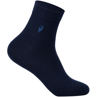 polo保罗竹纤维袜子男士竹炭短袜抗菌防臭秋冬款男袜中筒商务长袜