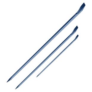 多功能车用撬棍特种钢扁头加粗撬棒重型撬杆钢钎翘棍六棱加力撬杠