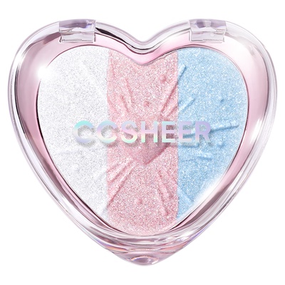 柚子小西彩虹三色高光盘