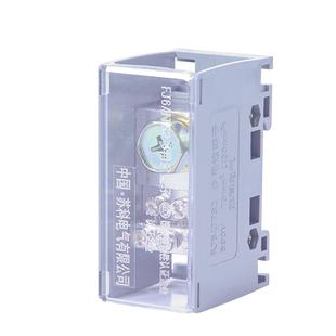 FJ6/JTS2导轨式多用途接线端子分线器一进多出分线器接线端子