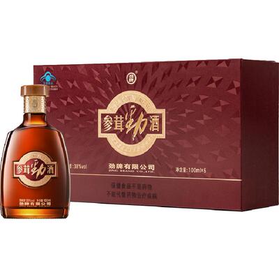 劲牌38度参茸劲酒100ml*6瓶礼盒