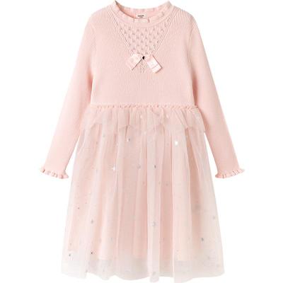 巴拉巴拉女童连衣裙宝宝网纱裙子