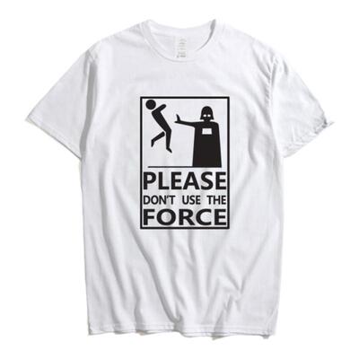 星球大战周边不要使用原力短袖t