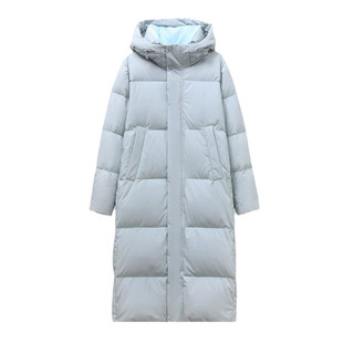 90白鸭绒女神保命奶呼呼长款羽绒服女冬2025新款宽松纯色百搭外套