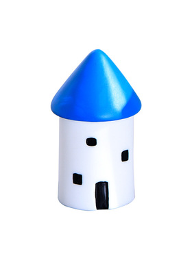 地中海风情城堡教堂房屋小摆件