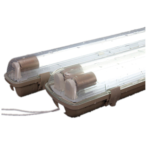 LED三防灯防爆荧光灯T8防水防尘支架灯带罩日光灯仓库厂房单双管