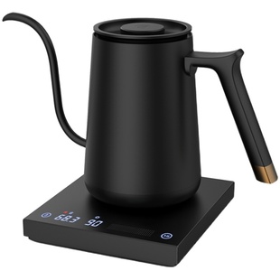 泰摩鱼SMART咖啡温控壶 家用细口手冲咖啡壶不锈钢水壶泡茶控温壶