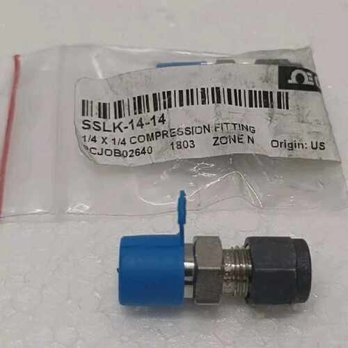 A LOT OF 14 PCS OMEGA SSLK-14-14 1/4*1/4 COMPRESSION FITTING