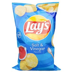 现货进口乐事原味土豆片盐醋 酸奶油 烧烤薯片Lay's Potato Chips