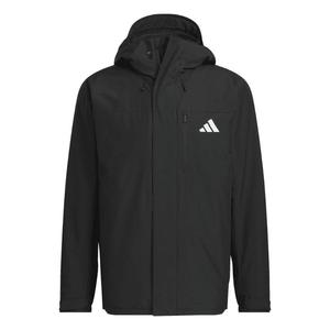 拒水加绒内胆三合一连帽外套男女秋季adidas阿迪达斯官方轻运动
