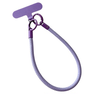 手腕手机挂绳皮质星星挂件包包钥匙扣通用皮绳短款便携腕带手绳结实牢固欧洲手腕防盗绳旅游防丢垫片挂件链壳