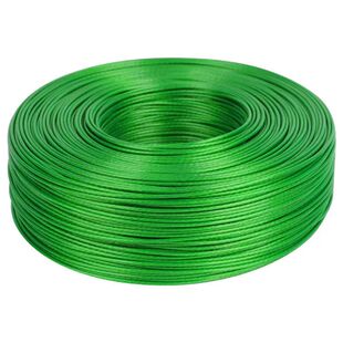 包塑钢丝绳细软大棚牵引猕猴桃葡萄架百香果加粗涂塑油丝绳晾衣绳