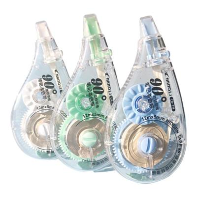 长立米黄色修正带大容量实惠装涂改带学生用笔记本色带原色改错带