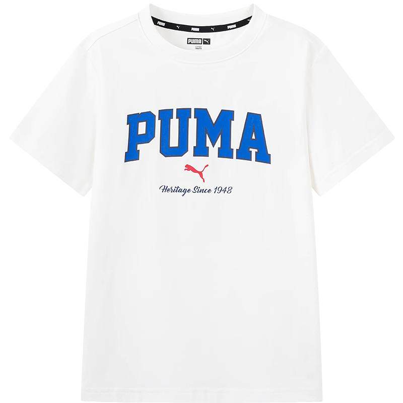 PUMA彪马儿童夏季短袖T恤