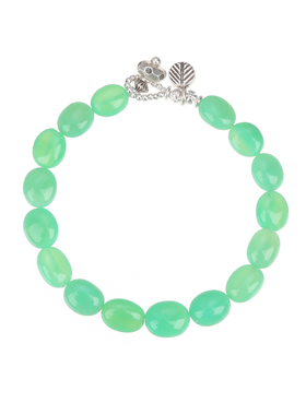 梵灵原创设计师天然澳玉S925手链