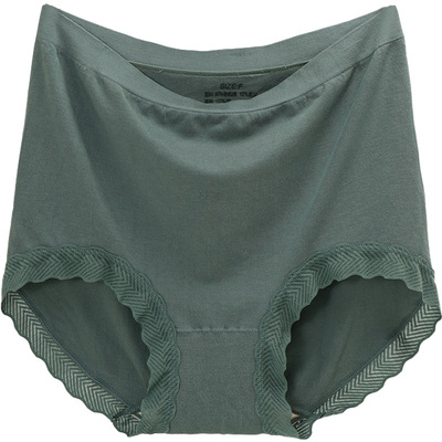 无缝高腰200斤包臀妈妈内裤