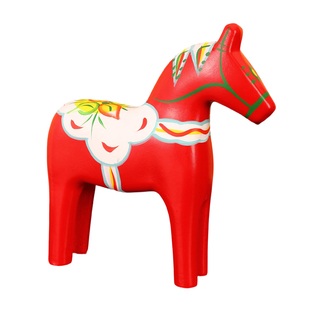 创意达拉木马摆件高级感客厅桌面装饰儿童玩具马年吉祥物伴手礼品