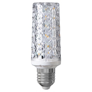 大功率超亮led节能玉米灯泡e27E14螺口水晶护眼灯泡家用吊灯光源