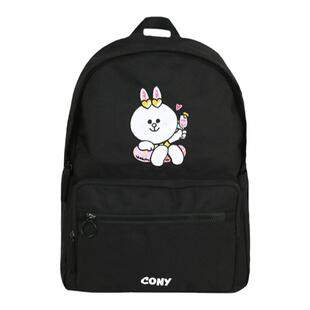 李宁双肩包女新款布朗熊联名学生简约时尚背包书包ABSR108