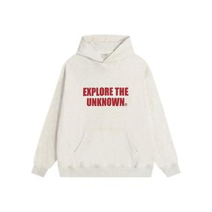 ATRY卫衣连帽男秋冬潮牌美式简约休闲套头宽松圆领情侣重磅帽衫女