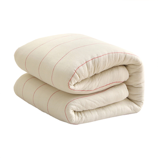 棉絮棉被学生宿舍床垫被单人棉花被子被芯春秋冬被加厚10斤被褥子