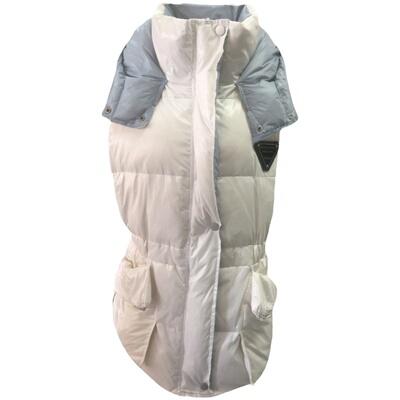 白色欧洲站风韩国东大门羽绒马甲