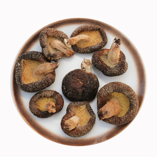 四川深山野生香菇天然晒干无硫熏肉厚菇香浓郁农家采摘煲汤炖鸡