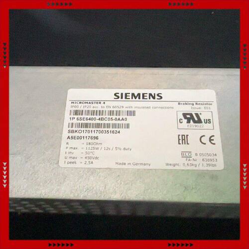 【问价】6SE6400-4BC05-0AA0  件一个