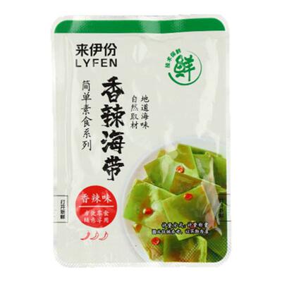 来伊份香辣海带500g特产即食