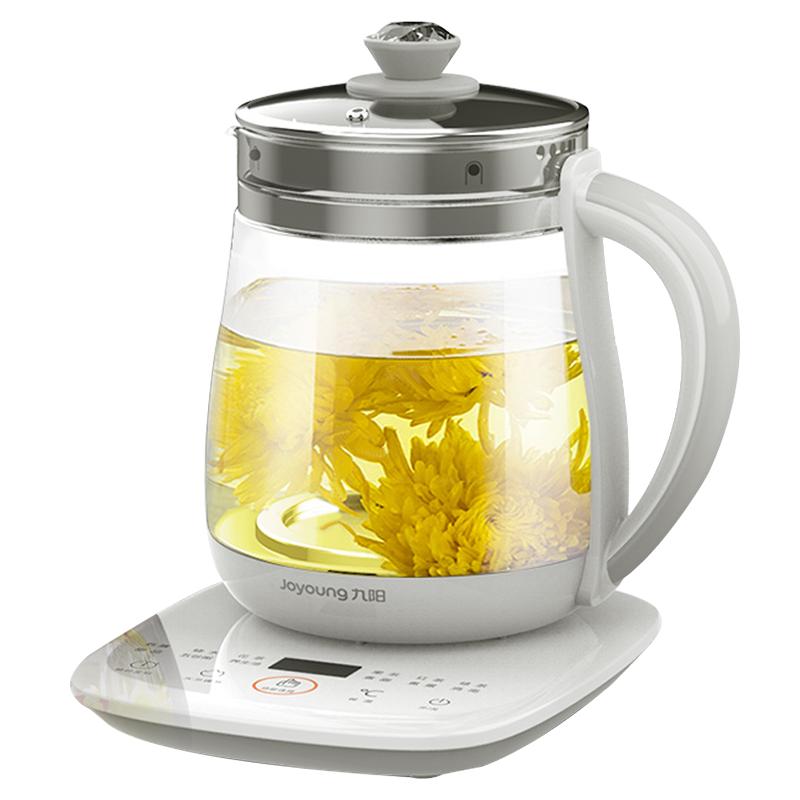 九陽恒溫電熱水壺家用養(yǎng)生壺自動保溫一體玻璃茶壺不銹鋼燒開水壺