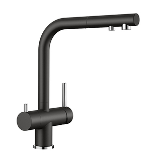 铂浪高BLANCO FONTAS-S II花岗岩厨房冷热水净水可抽拉水龙头现货