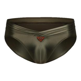 半兽之内“魅欲挽歌”海员日志缎面三角裤性感时尚男士内裤抗菌