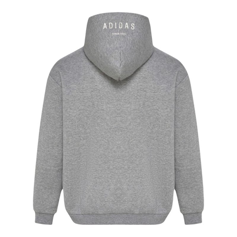 Adidas阿迪达斯正品灰色外套男女2026秋季新款休闲宽松连帽衫上衣