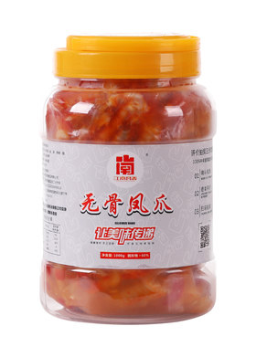 网红桶装小零食泡椒酸辣无骨鸡爪