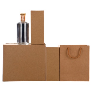 白酒瓶空酒瓶一斤装密封玻璃酒瓶子自酿酒散装酒瓶空瓶带全套包装