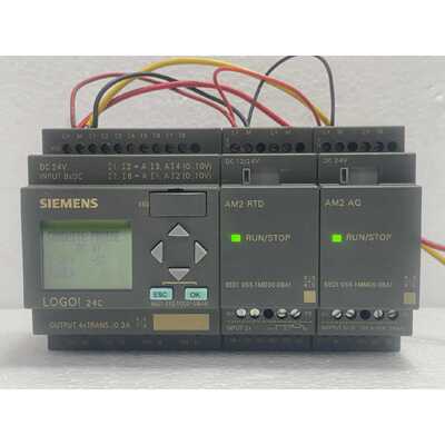 Siemens Logo PLC Set 6ED1 0521CC010BA6  AM2 RTD AQ