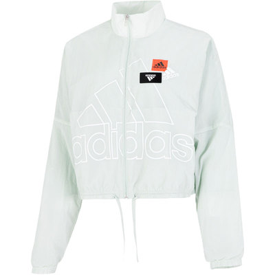 阿迪达斯女子防风健身夹克外套