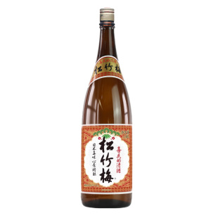 日式清酒松竹梅1.8L纯米酿造发酵酒低度酒日式风味商用洋酒米酒