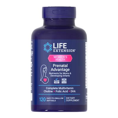 沿寿LIFE孕妇黄金营养素叶酸胆碱