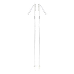 ROSSIGNOL金鸡25新品女款滑雪杖硬铝合金白色ELECTRA女士滑雪装备