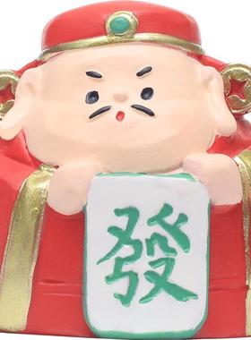 伊文兔国潮风无事小神仙摆件