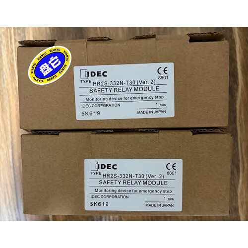 全新正品IDEC和泉安全继电器模块HR2S332NT3