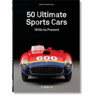 【现货】【40th Anniversary Edition】50 Ultimate Sports Cars, 进口正版 Charlotte & Peter Fiell 工业产品设计