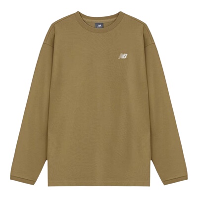 New Balance/NB正品2025新款男子经典复古长袖T恤NDE33121-BEI
