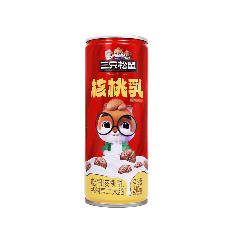 三只松鼠核桃乳240ml植物蛋白